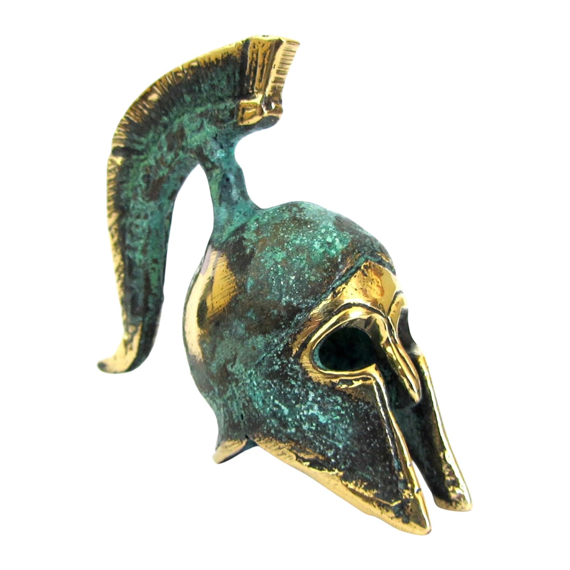 IconsGrIconsGr Ancient Greek Bronze Museum Replica of Spartan Officer Helmet (387)