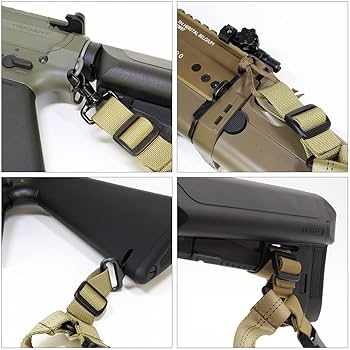 AOSE バンジースリングセット AOSE バンジースリングセット マルチバンジースリング＆小銃用