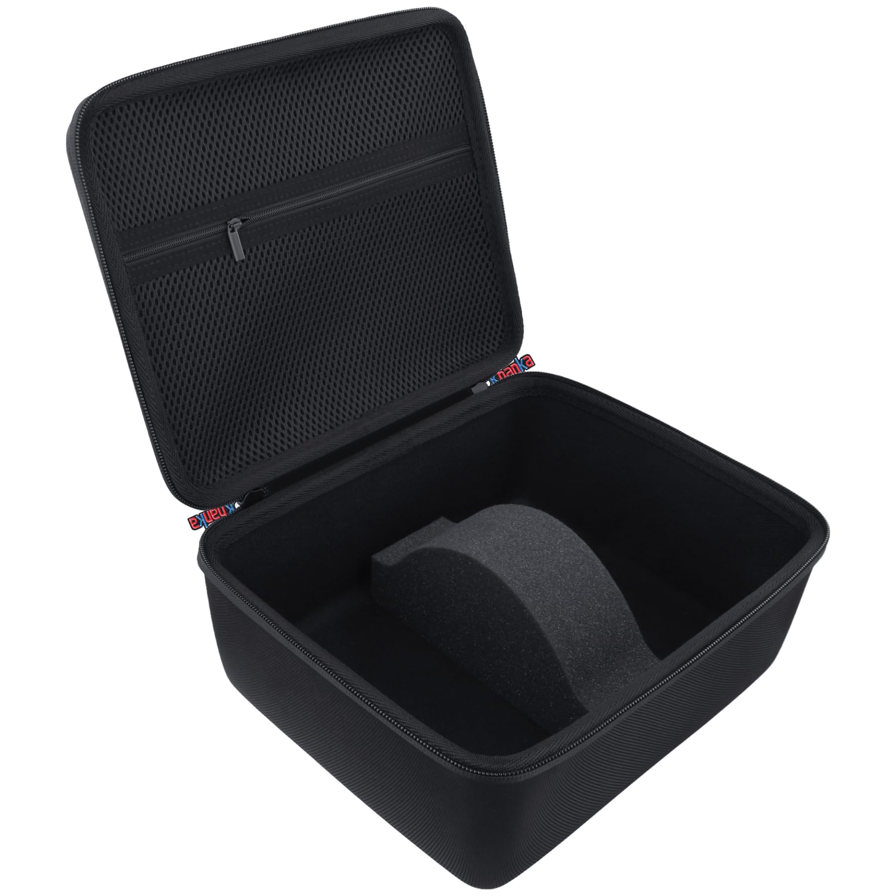 Khanka Étui de voyage rigide de rechange pour casque de jeu Oculus Quest All-in-One VR Noir