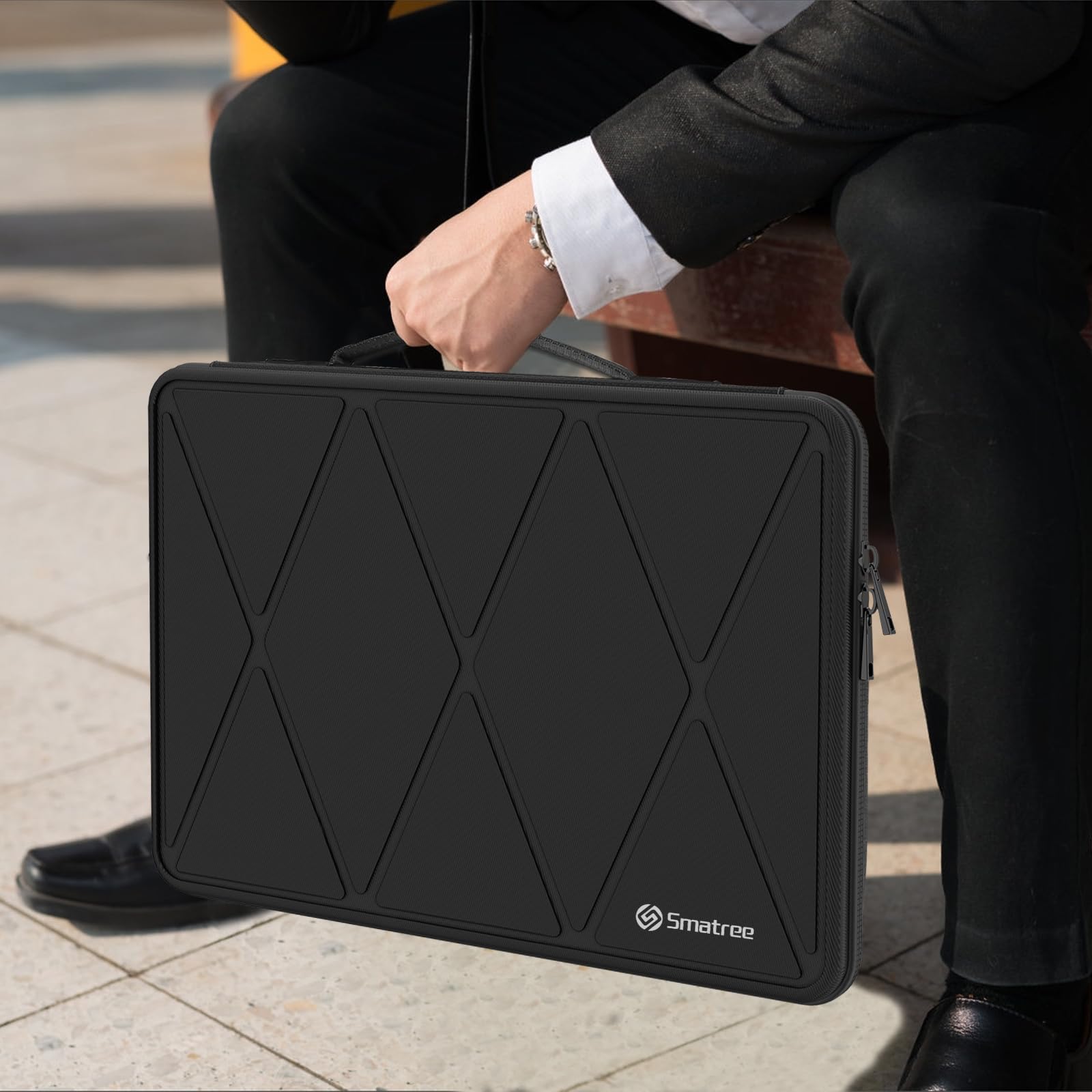 Smatree Custodia protettiva rigida in EVA compatibile con borsa per notebook Razer Blade 17 2022 da 17,3 pollici (X8316)