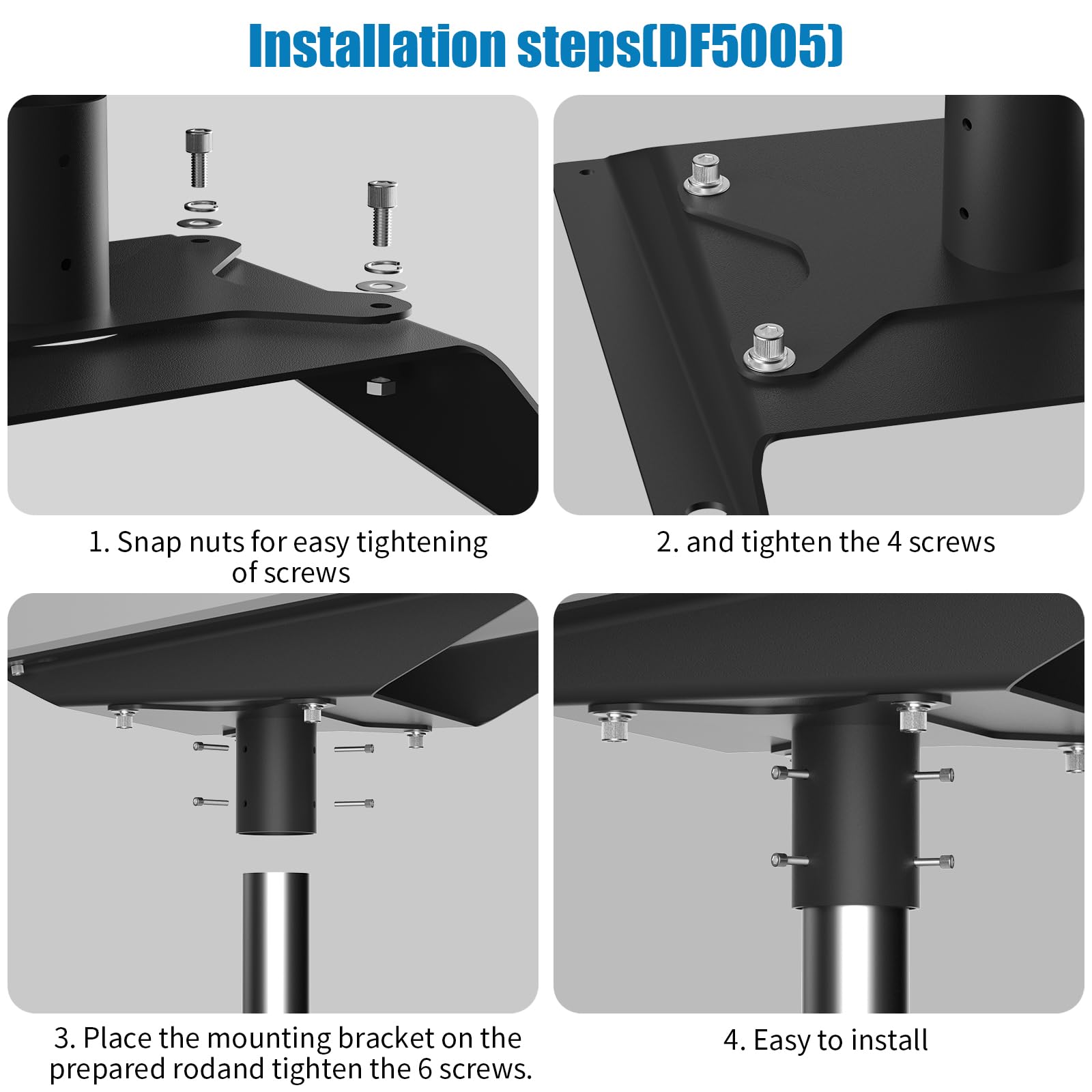Starlink adaptateur de tuyau plat haute performance kit de montage Internet support de toit pour antenne poteau