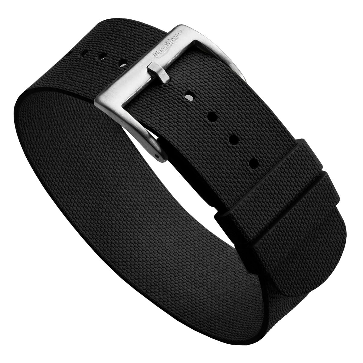 WatchGecko TidalPass British Military FKM Gummi-Uhrenarmband, wasserdicht, vielseitig und stilvoll, 2 Arten tragbar