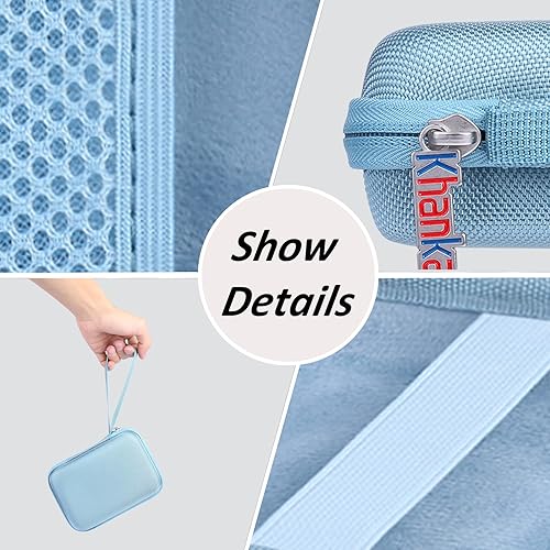 Miniatura 8 de khanka Estuche de almacenamiento duro de repuesto para etiquetadora Bluetooth MUNBYNNiiMbot D11 portátil de conexión inalámbrica impresora de