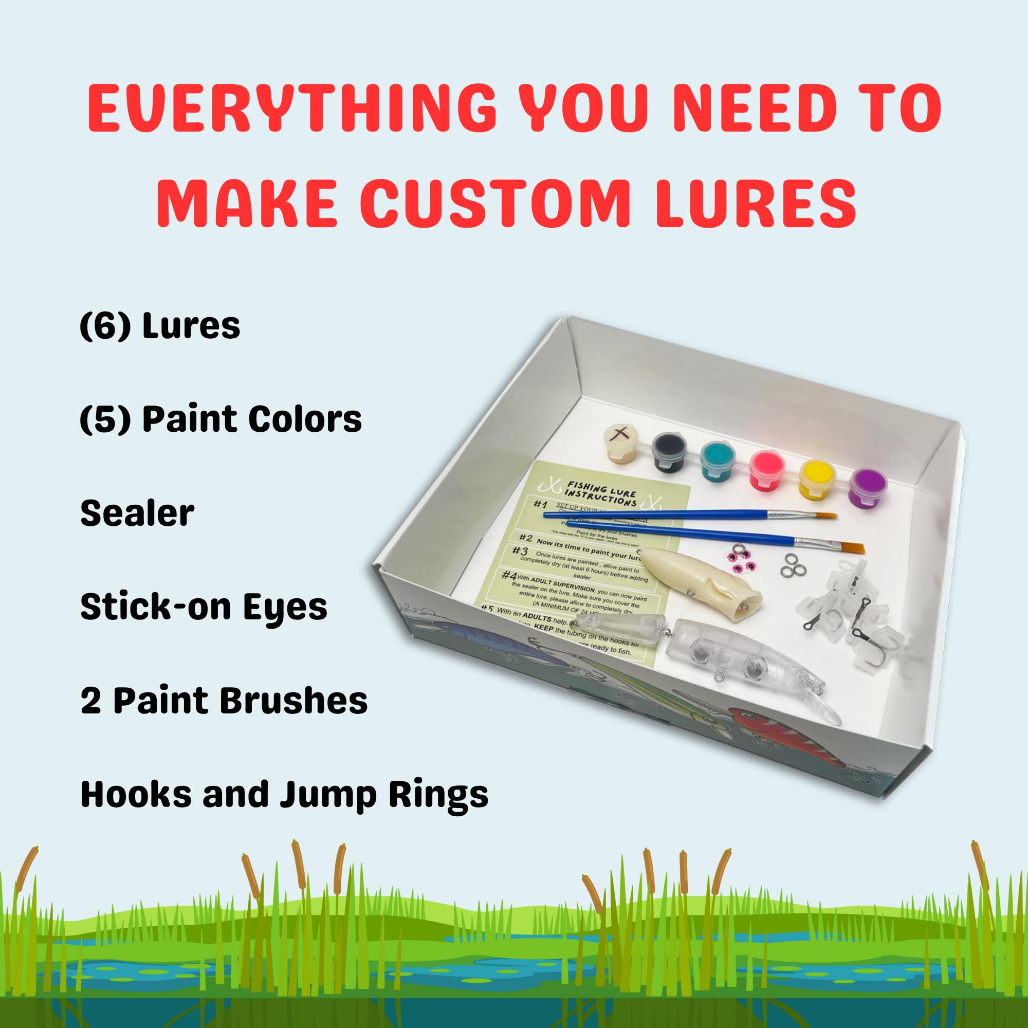 Amazon.co.jp: Create-A-Lure 6 Pack Edition Lure Making Kit Own