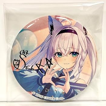 ホロライブ ローソンコラボ 白上フブキ 缶バッジ フォト風カード まとめ売り ホロライブ ローソンコラボ 白上フブキ 缶バッジ フォト風カード