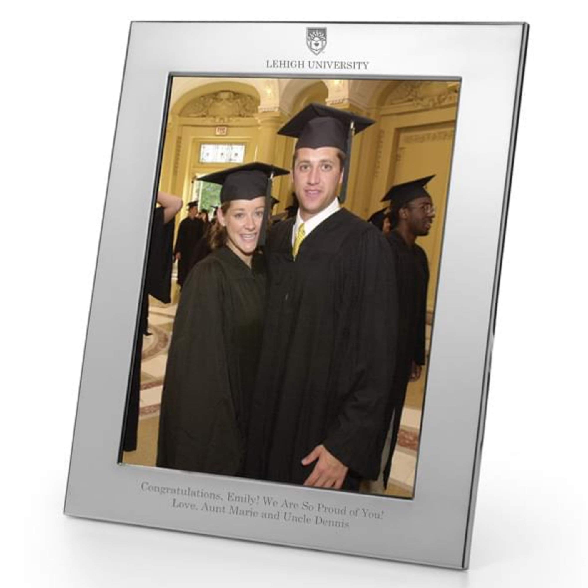 M. LA HART Lehigh Polished Pewter 8x10 Picture Frame
