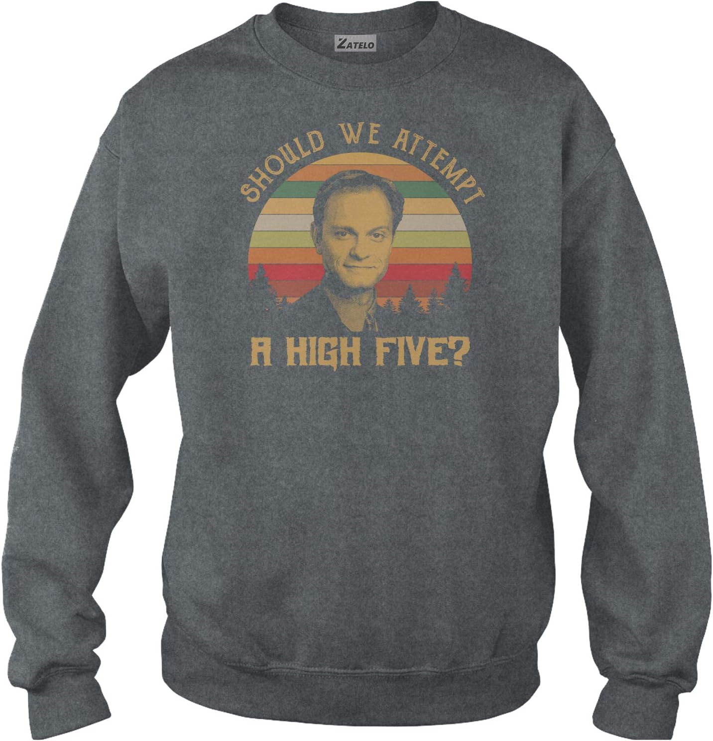 Should WE Attempt A HIGH Five - Vintage Retro T-Shirt