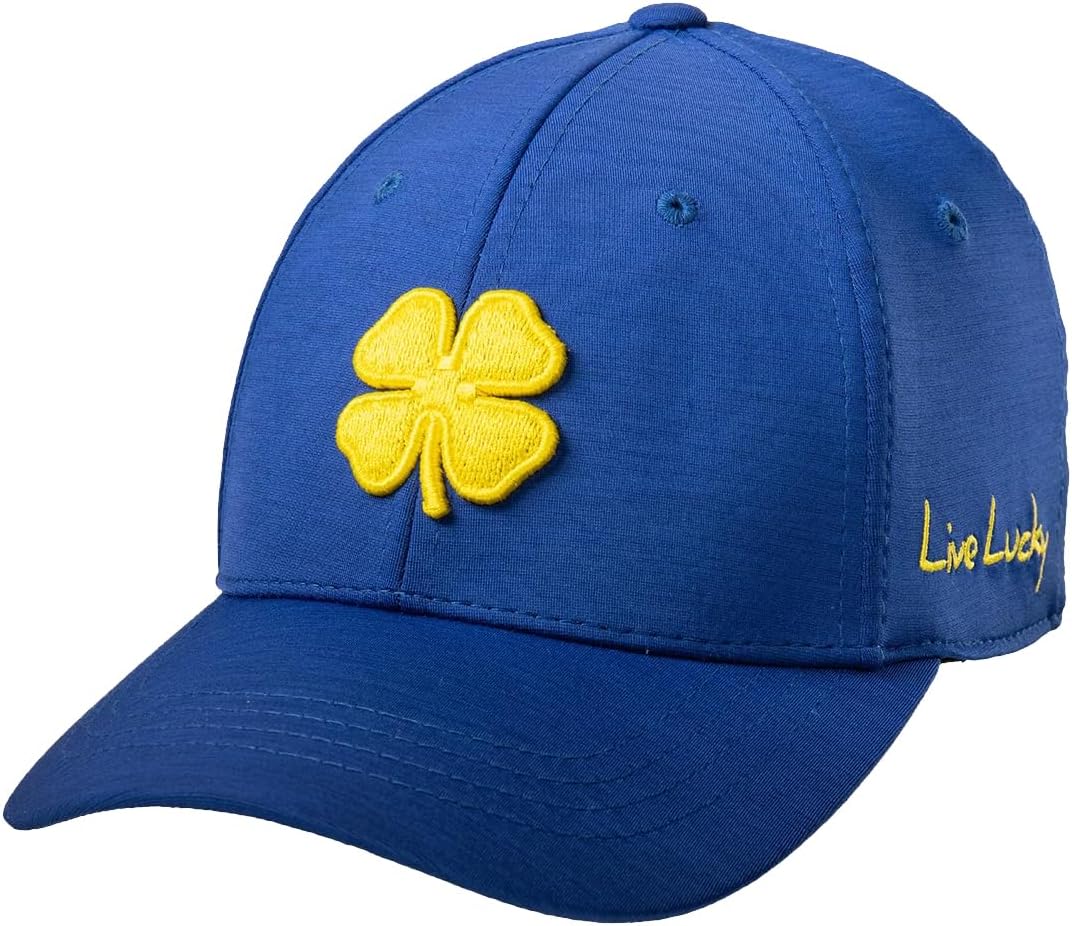 Black CloverBravo 6 Fitted Golf Hat