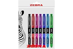 ZEBRA FÜENTE FOUNTAIN PEN - SET OF 7 DISPOSABLE FOUNTAIN PENS