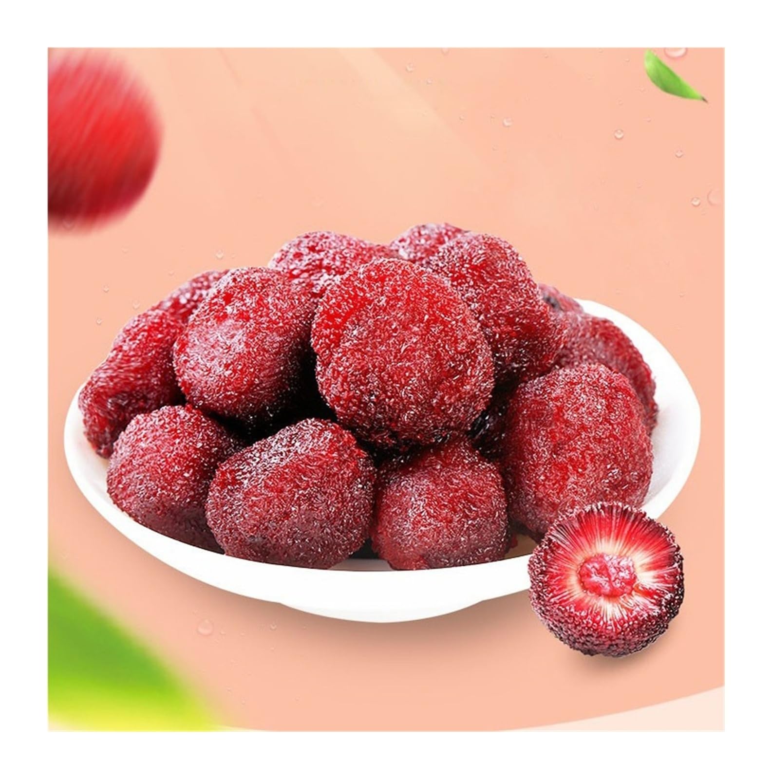 100 g di frutta Waxberry, frutta candita a polpa spessa, una delizia agrodolce che soddisfa le tue voglie.(4bag)