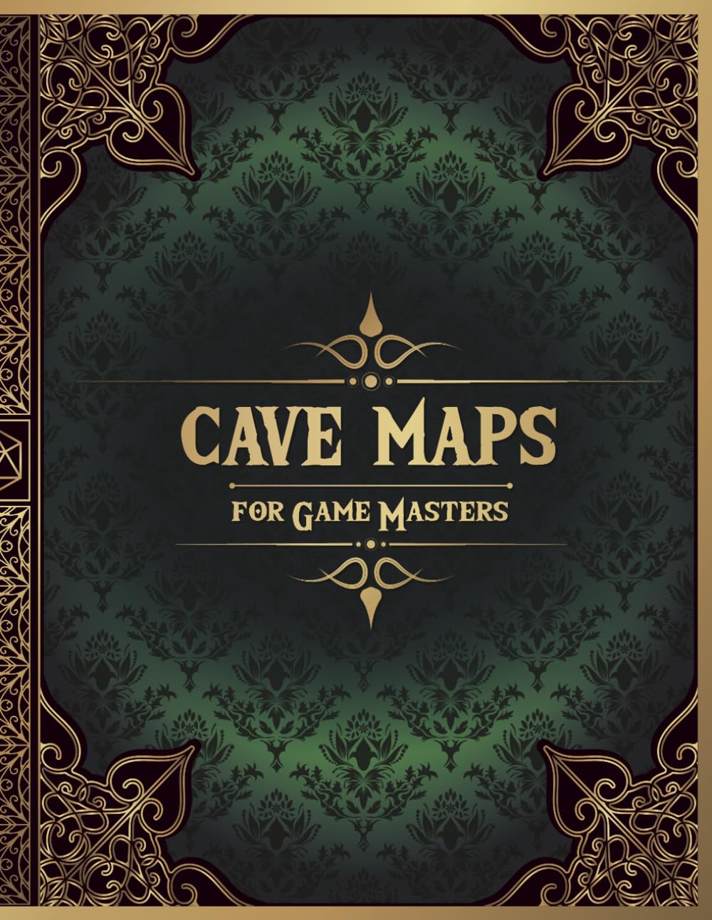 Cave Maps for Game Masters: 50 Unique Cavern Maps for Fantasy Tabletop Games