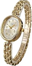 findtime Ladies Gold Silver Watches Women Small Dainty Gold Watch Womens Watches Bracelet Watch for Women with Fold-Over Clasp
