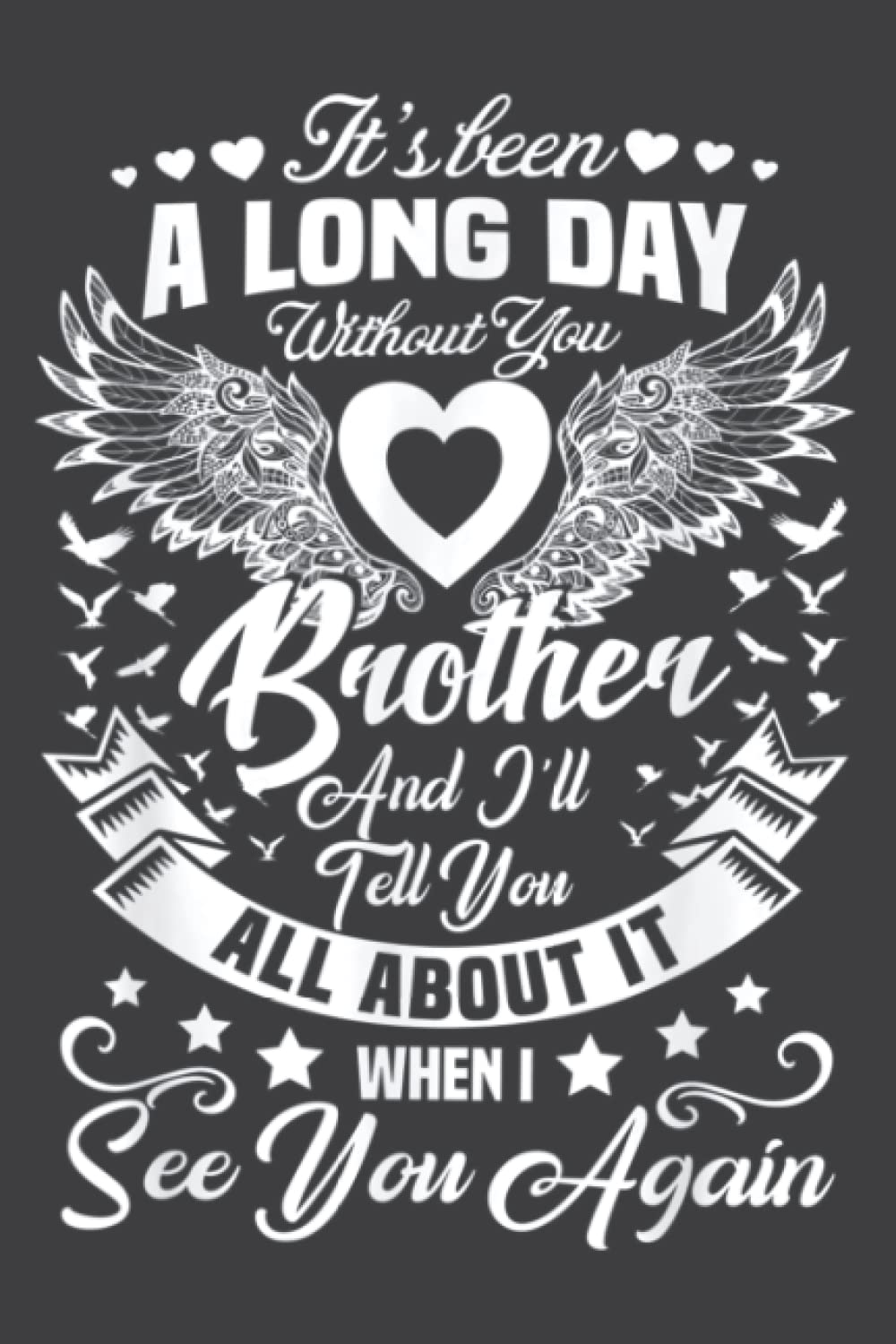Family 365 in Loving Memory of My Brother Missing Brother: Wide Ruled Paper Notebook Journal | Pretty Wide Blank Lined Workbook ... for Home School College for Writing Notes