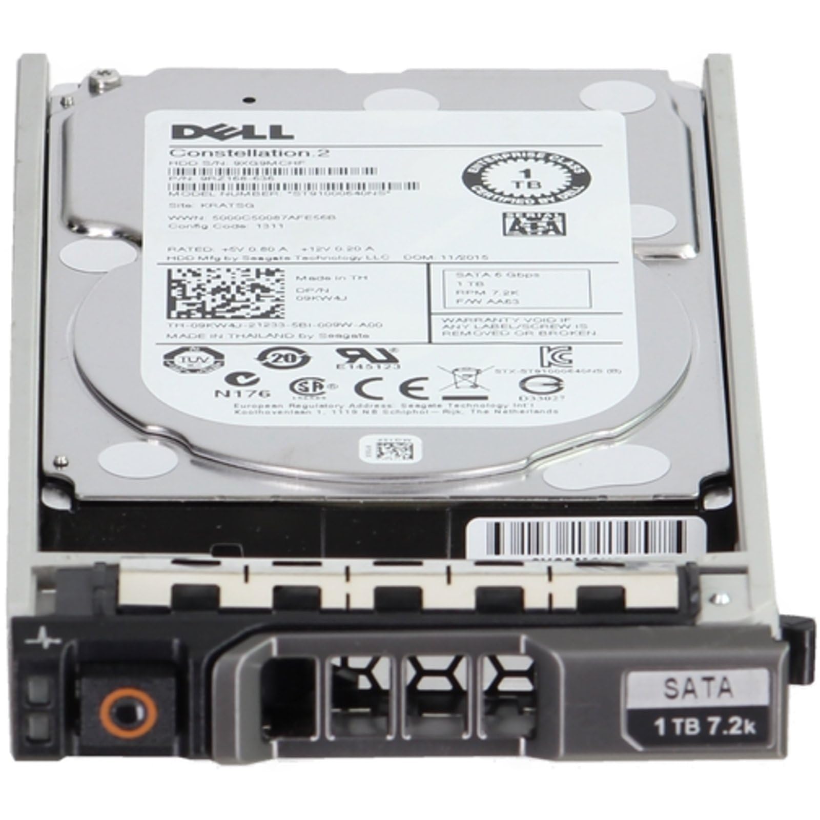 Seagate ST91000640NS HDD 2.5インチ 1TB 15mm ST91000640NS Seagate 1TB 7.2K 6G 64MB 2.5
