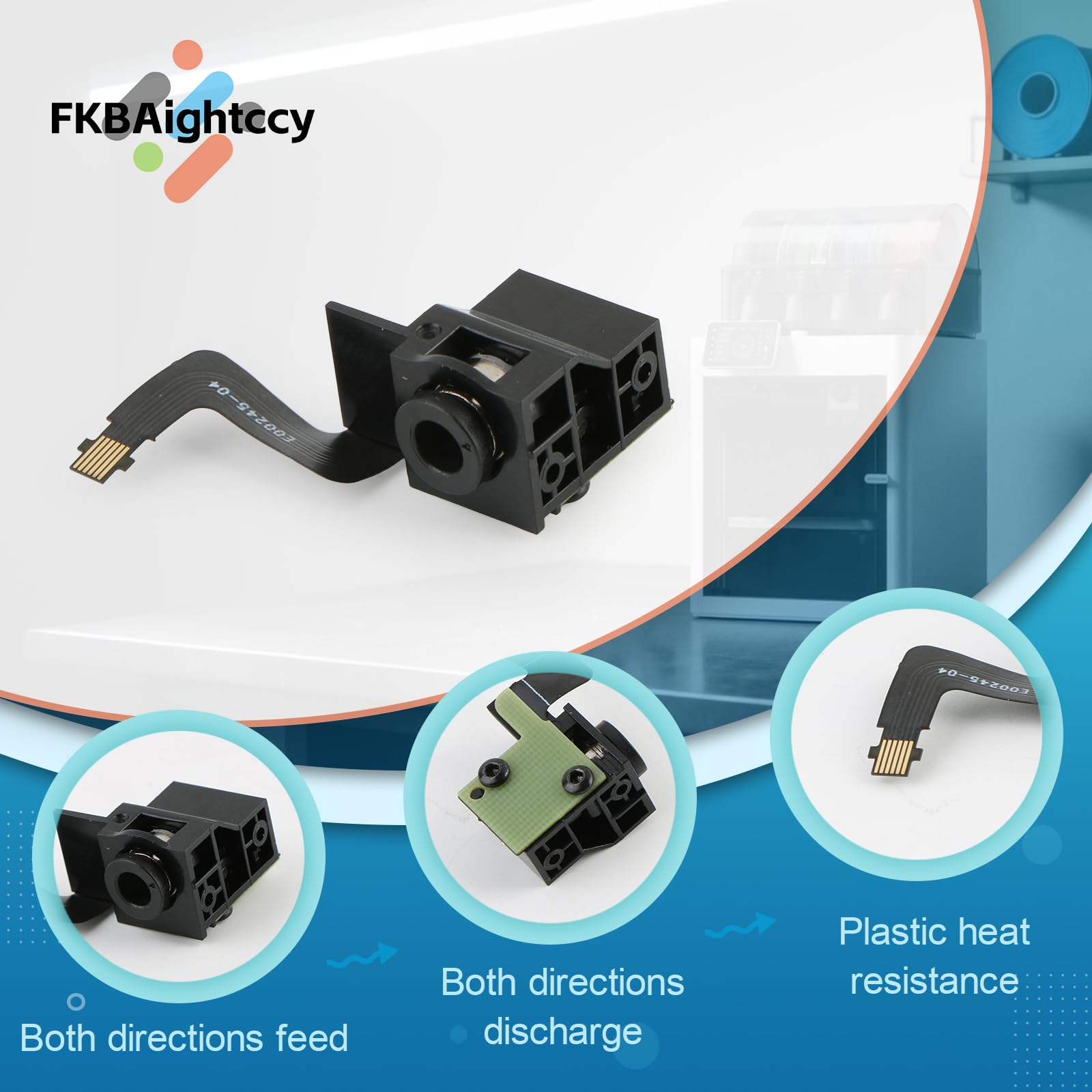 Extruder Filament Sensor für Bambu P2S 3D Drucker Hallschalter Montage Zubehör mit Werkzeug Schwarz