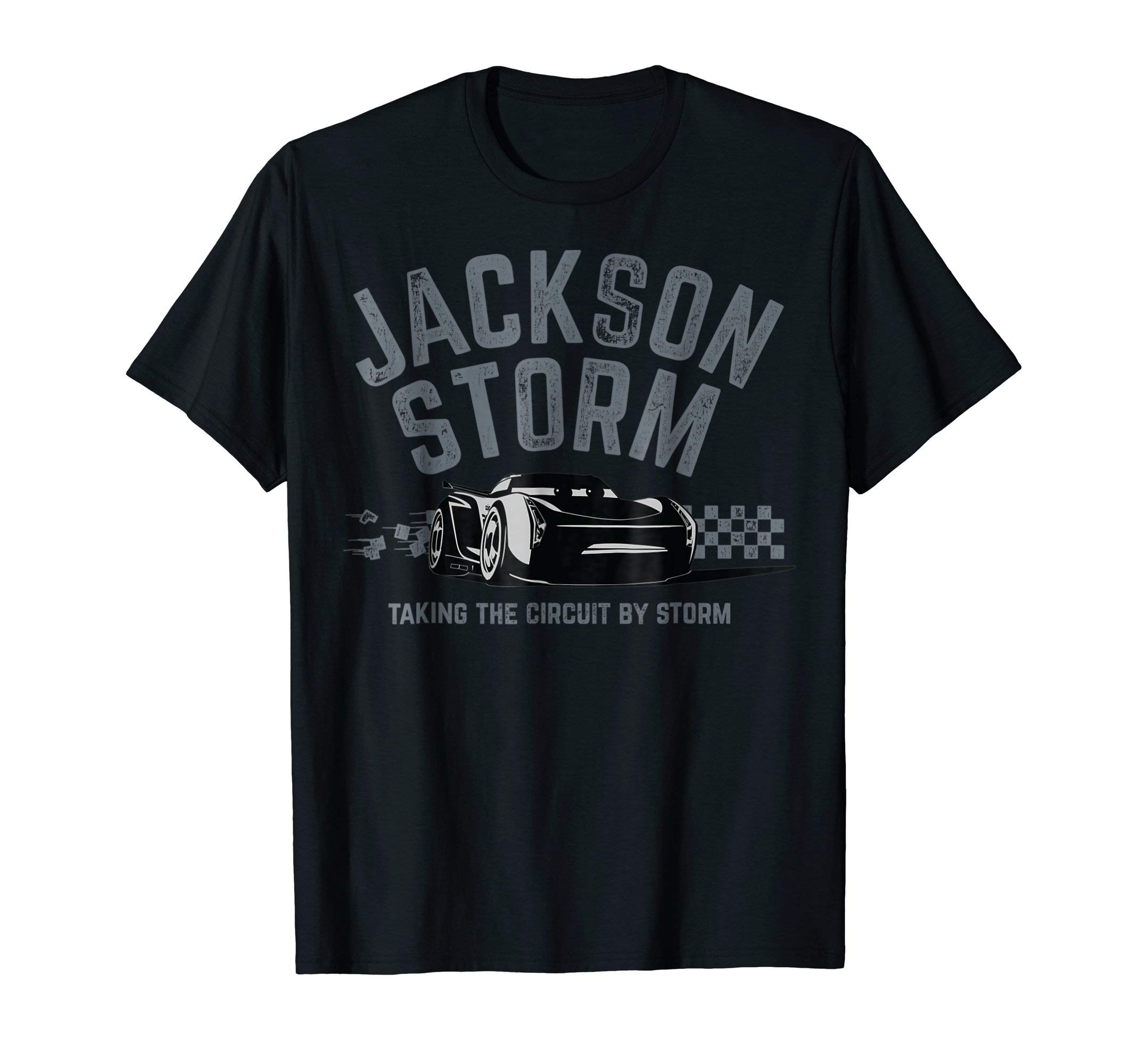 DisneyPixar Cars 3 Jackson Storm Vintage Taking By Storm T-Shirt