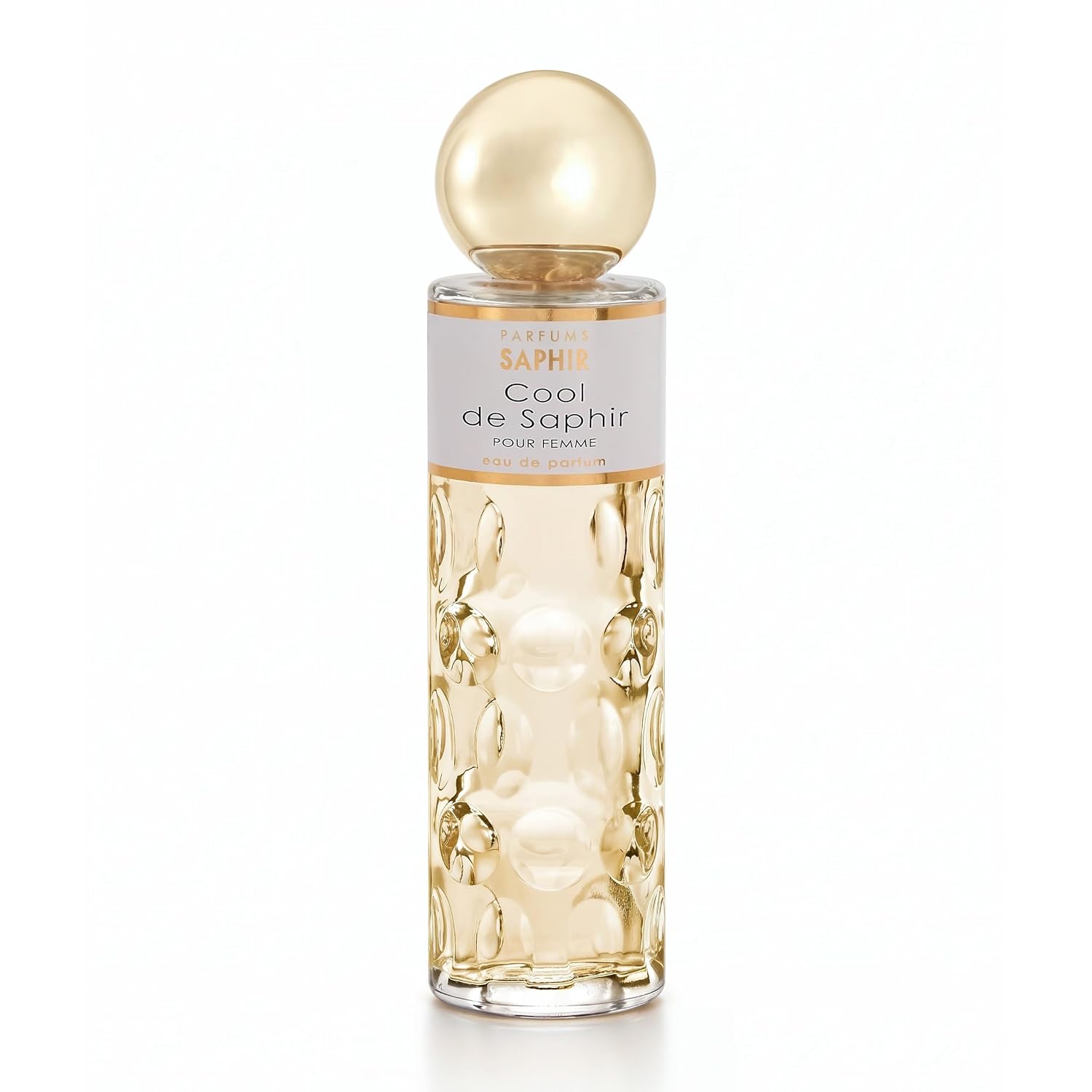 PARFUMS SAPHIR Cool Eau de Parfum, Spray Floral Perfume for Women 200ml