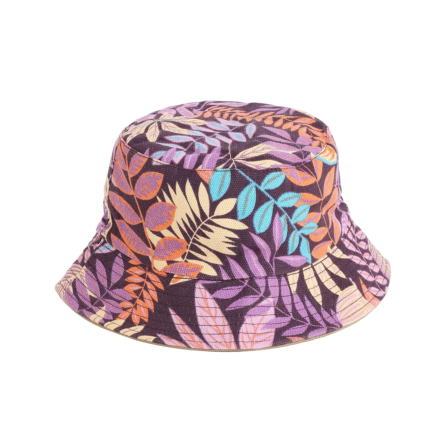 french accent Men Multicolour Floral Print Bucket Hat for Outdoor Everyday Wear | UV Protection | Lightweight | | Quick-Drying | Fashion Headwear Accessories for Men and Boys (2078)-picture-39