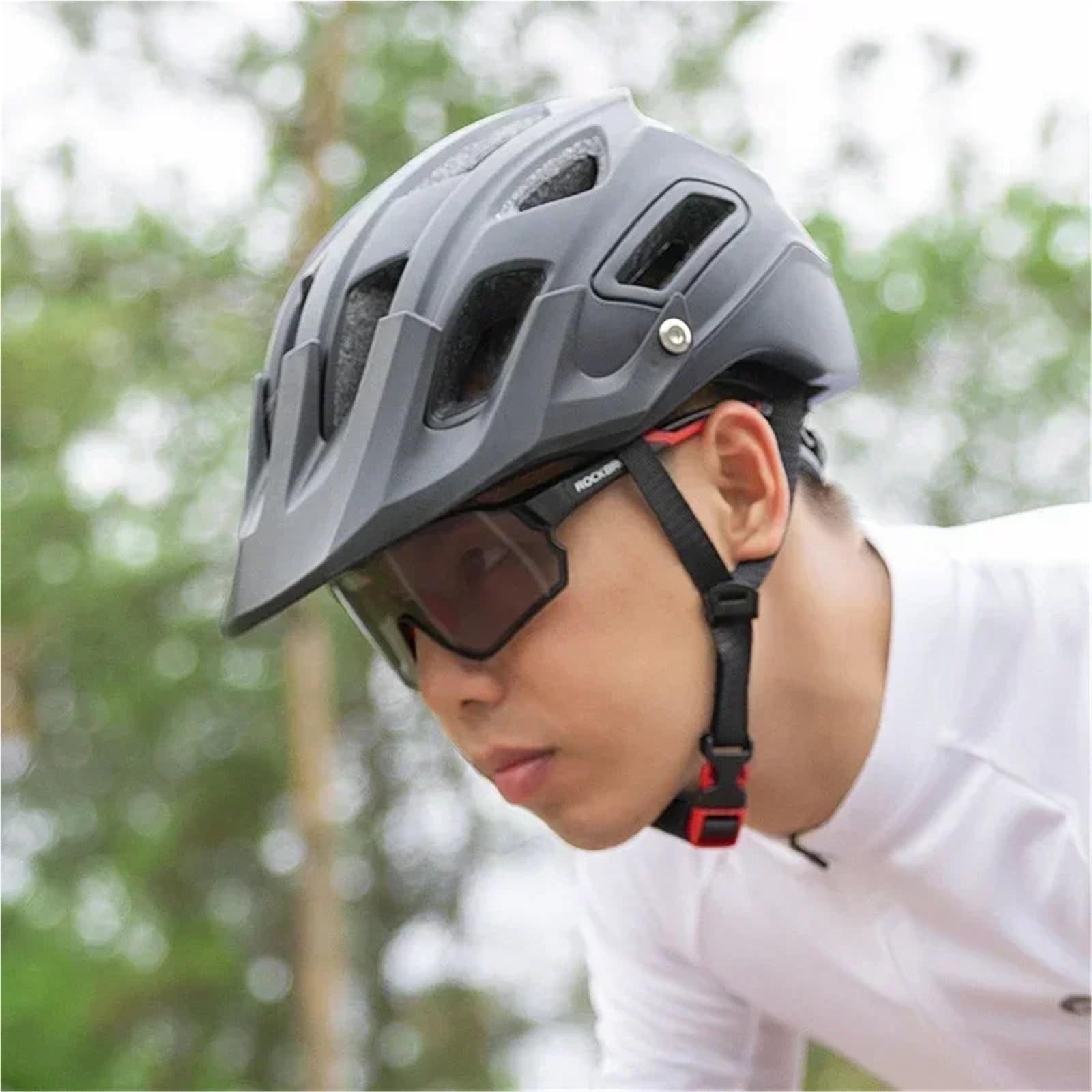 Gafas de Ciclismo Gafas de ciclismo fotocromáticas | Gafas de sol UV400 for deportes al aire libre, gafas flexibles ligeras for carreras