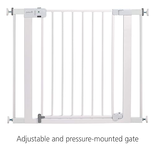 Vista 26 de Puerta de seguridad para niños y fácil instalación, encaja en espacios entre 29 y 38 pulgadas de Safety 1st Blanco