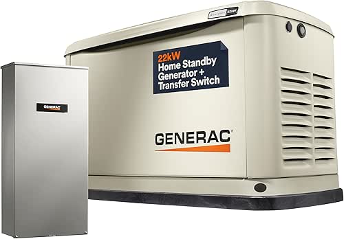 Generac Guardian 22kW Home Standby Generator with 200 Amp Transfer