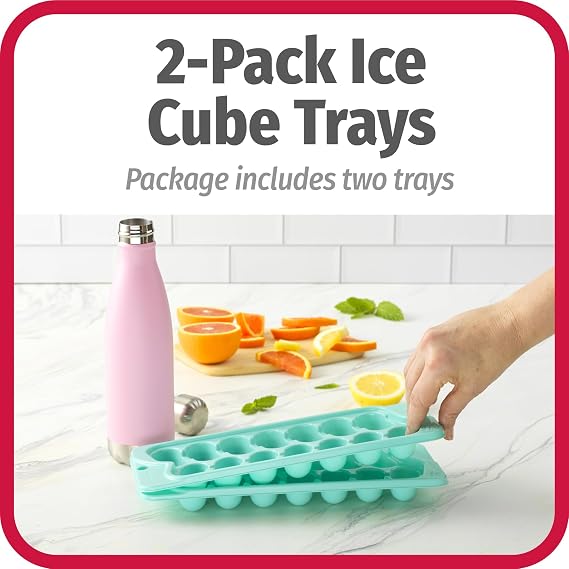 GoodCook Everyday Ice Cube Trays set of 2