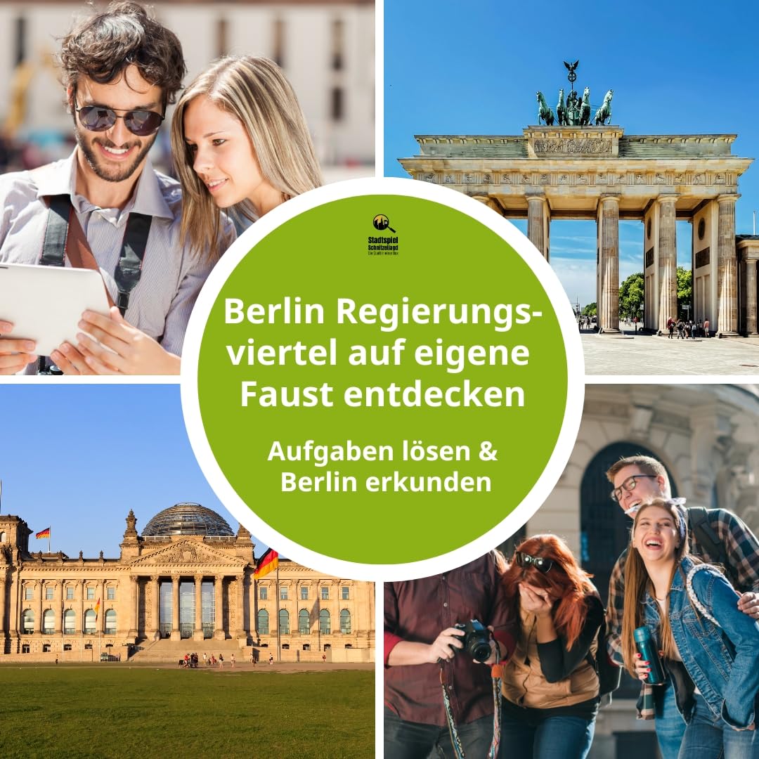 Stadtspiel Schnitzeljagd Berlin Regierungsviertel - Entdeckertour