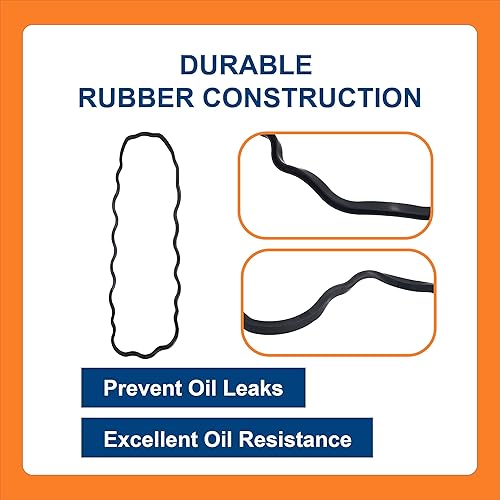 Miniatura 4 de BTS-3003425C2 Junta de cárter de aceite, compatible con motor Navistar Maxxforce 13, repuesto del mercado de accesorios para OEM 3003425C2, Junta de