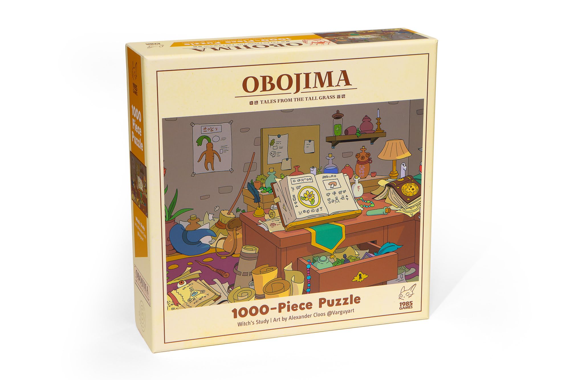 Obojima Witch’s Study Puzzle - 1000-Piece Jigsaw Featuring Enchanting Magical Workspace from The World of Obojima, Collectible Fantasy Art Puzzle — image 1