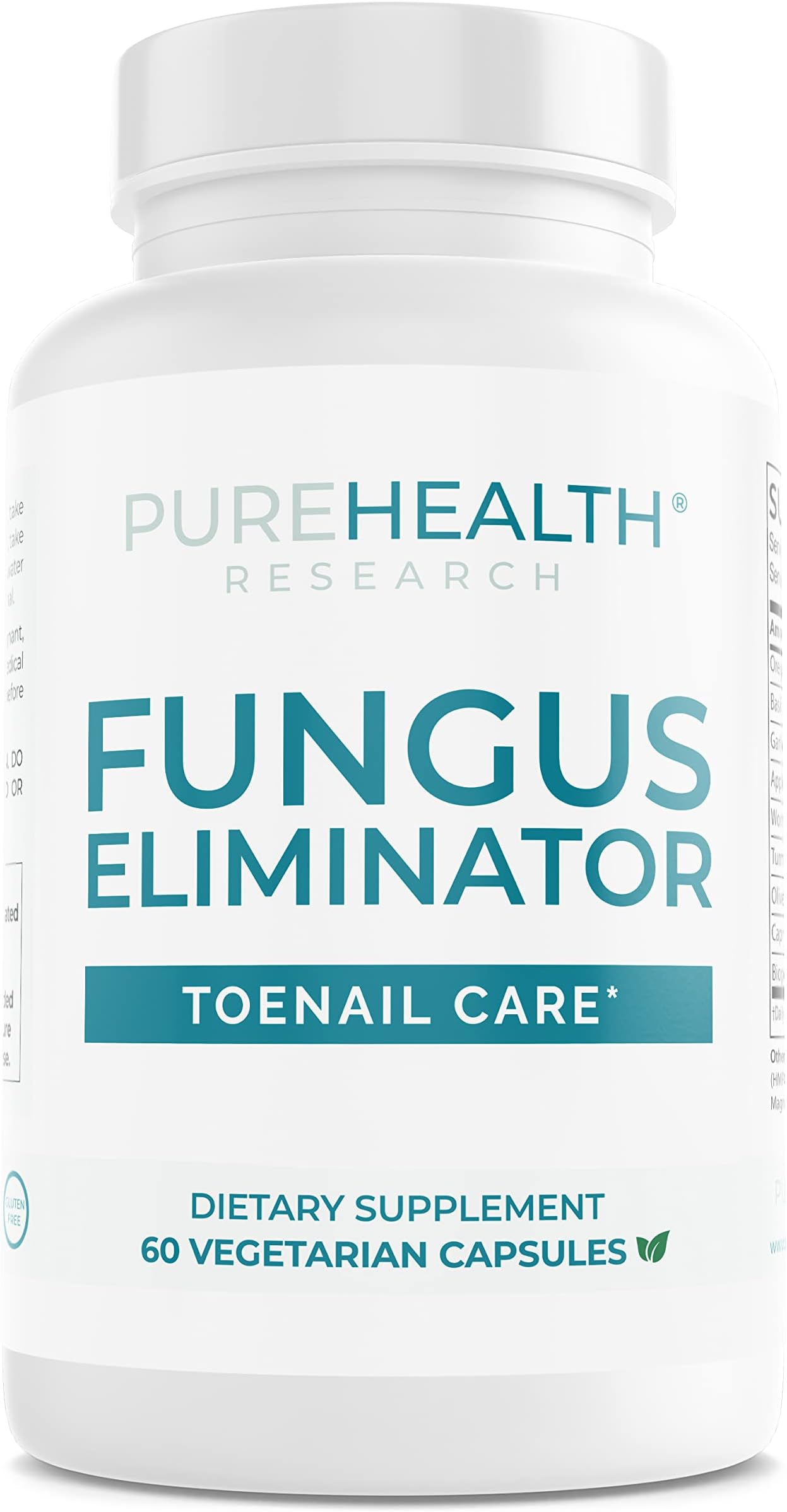 Toenail Fungus by PureHealth Research Full-Spectrum Helps Soothe, Repair, & Stimulate Fresh, Clear Nail Growth Non-GMO, USA Manufactured, 1 Bottle