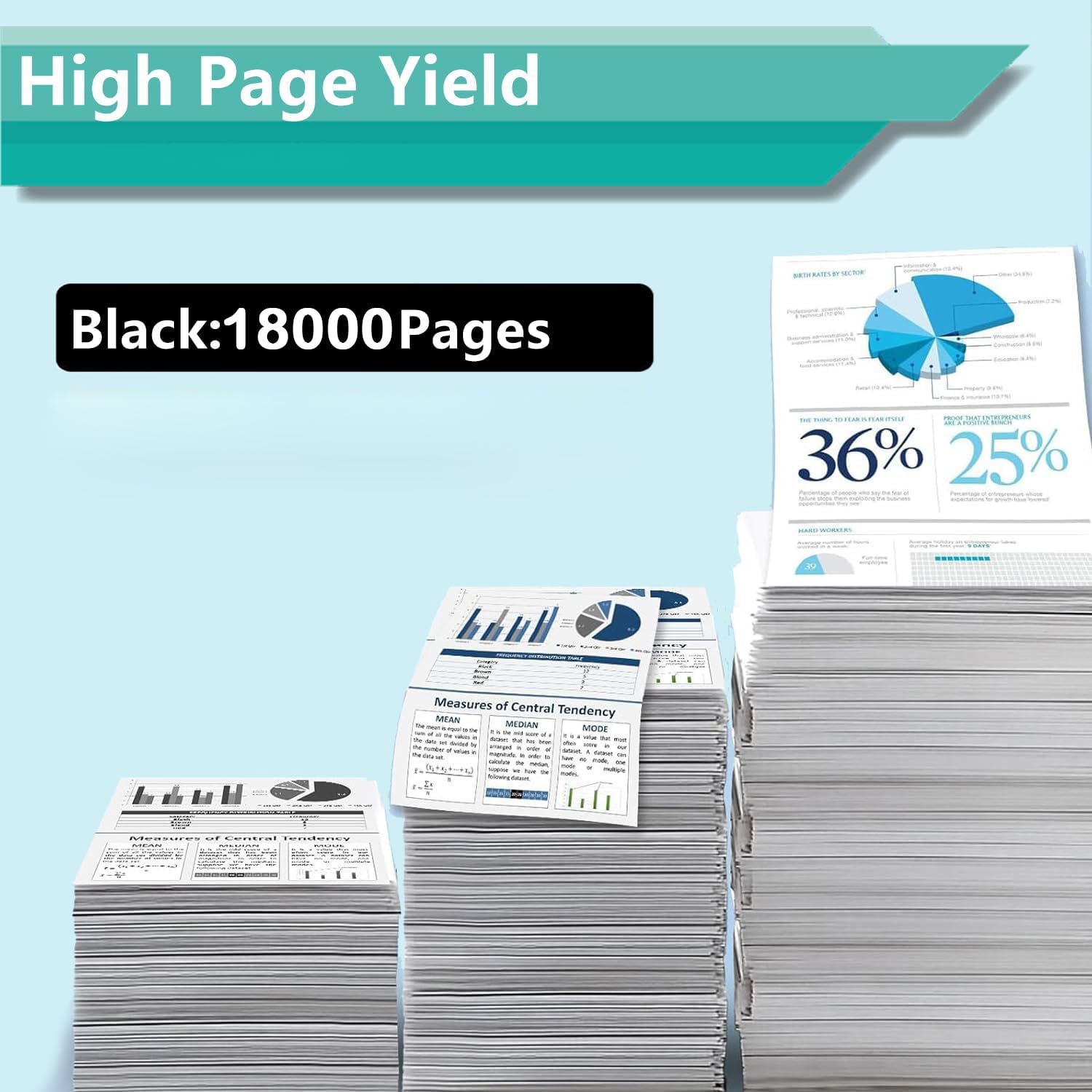 TN-3660P Toner Cartridge With Chip High Yield 18000 Pages Cartridge for Brother DCP-L5510DW HL-L5210DN MFC-L5710DN Printer