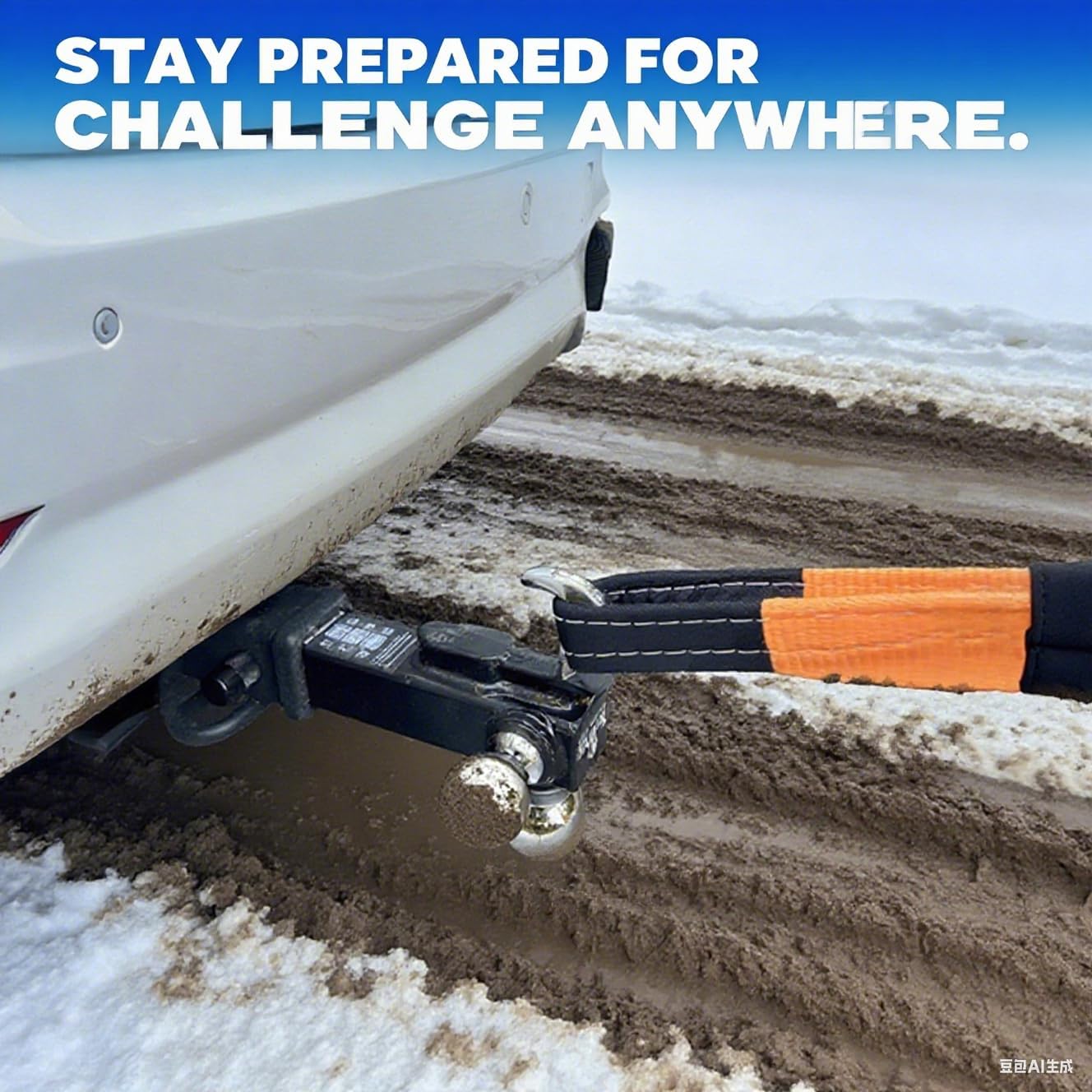 Trailer Hitch Tri-Ball with Hook & Pin Lock, Chrome Trailer Hitch Balls: 1-7/8" Ball, 2" Ball, 2-5/16" Ball Hitch, 10,000 lbs GTW Tow Hitch, Fits 2" Truck Hitch Receiver (Pin Lock)