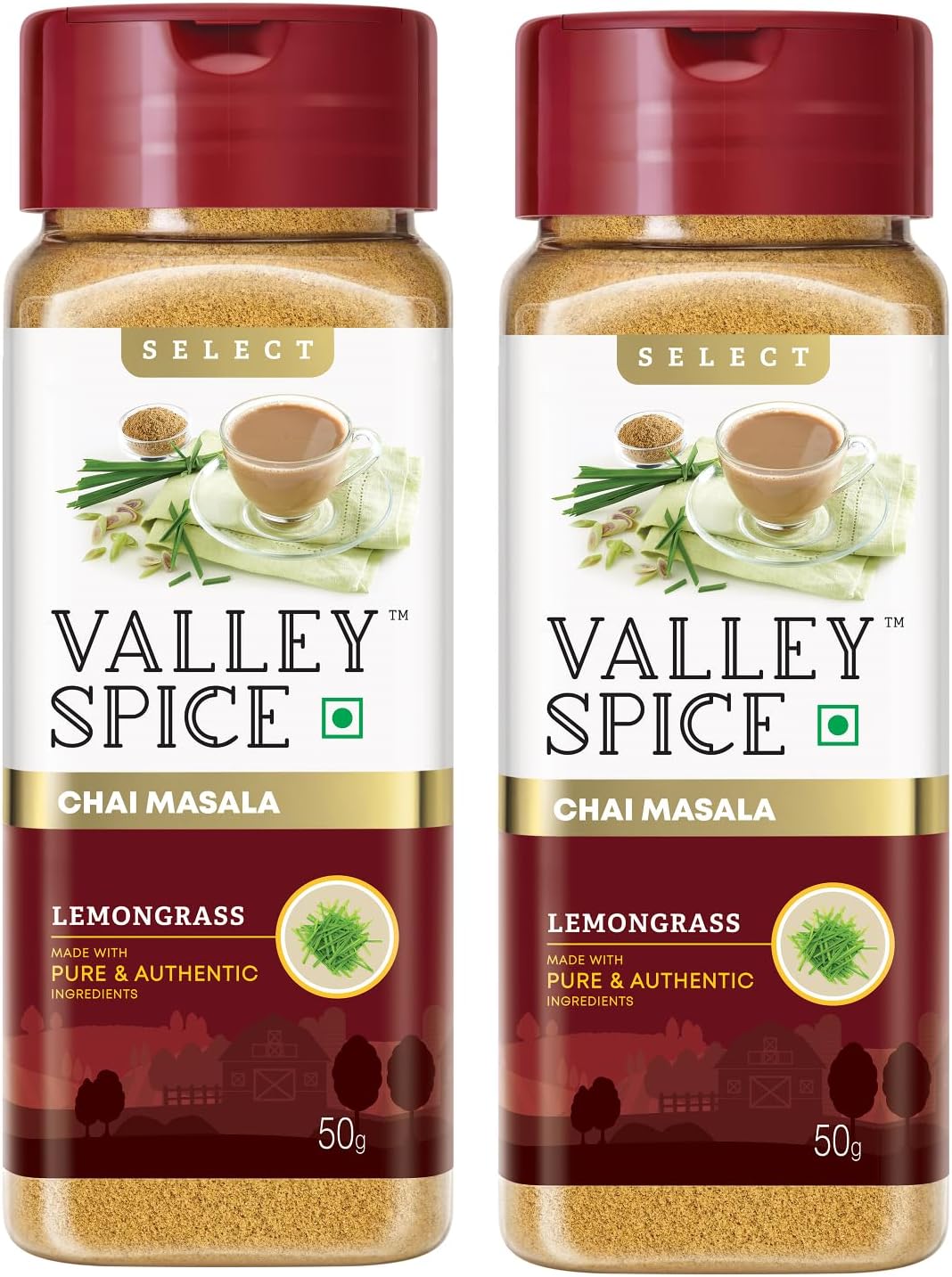 Select Chai Masala (Lemon Grass 50g (Pack of 2))
