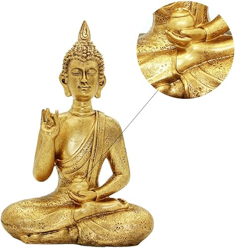 Miniatura 5 de Estatua de Buda de resina de estilo asiático del sudeste buda tailandés decorativo BS119