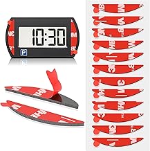 3M VHB 5952 Replacement Adhesive Pads Set, Double-Sided Replacement Adhesive Pads Set, 12 Pieces Replacement Adhesive Pads for Needit Park Mini, Adhesive Pads for Electronic Parking Discs, Parking Meter Pad for Windscreens