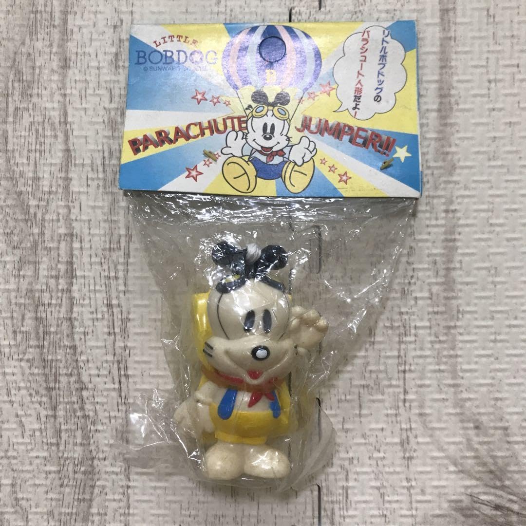 リトルボブドッグ パラシュート人形 7個セット　フィギュア 昭和レトロ リトルボブドッグ パラシュート人形 7個セット フィギュア 昭和