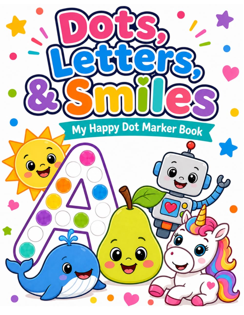 Dots, Letters, and Smiles: My Happy Dot Marker Book (A TaoziO Collection for Little Learners)