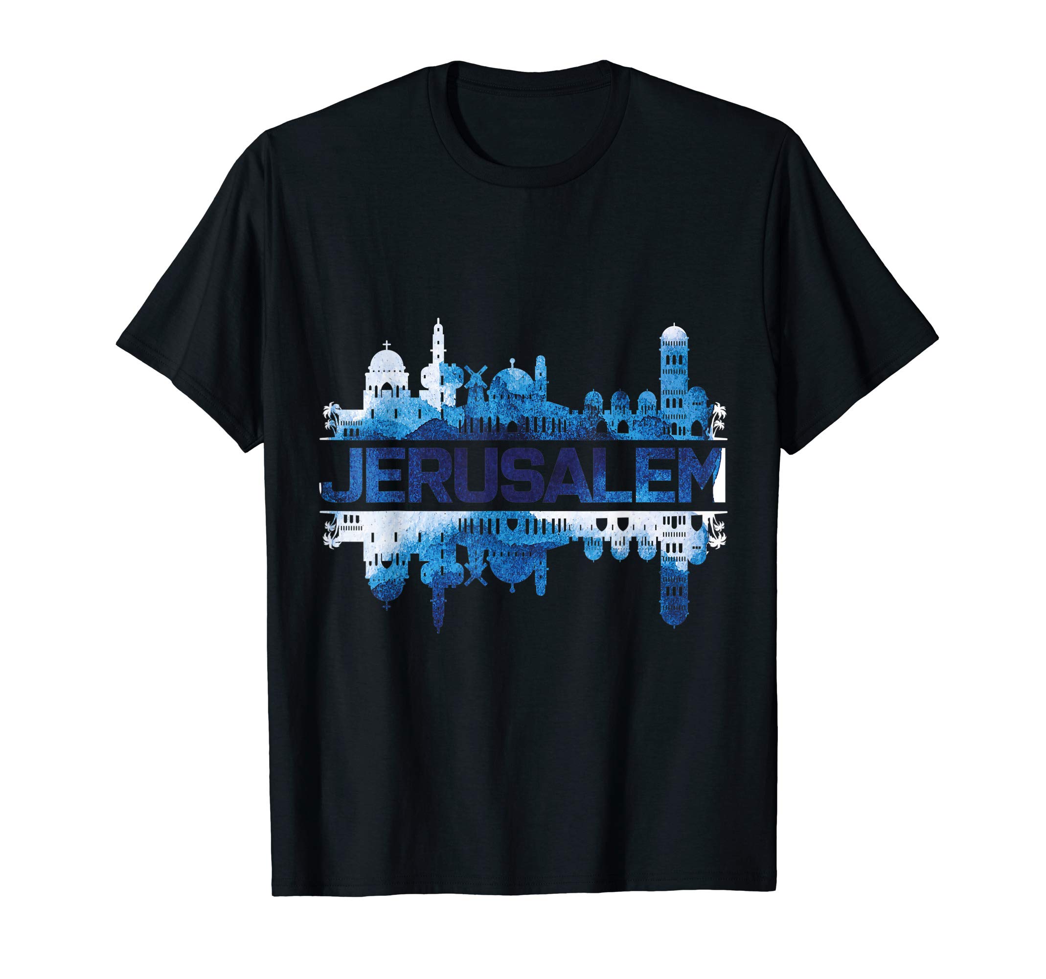 Jerusalem Gifts Israel TeesJerusalem Israel T-ShirtOEKO-TEX STANDARD 100