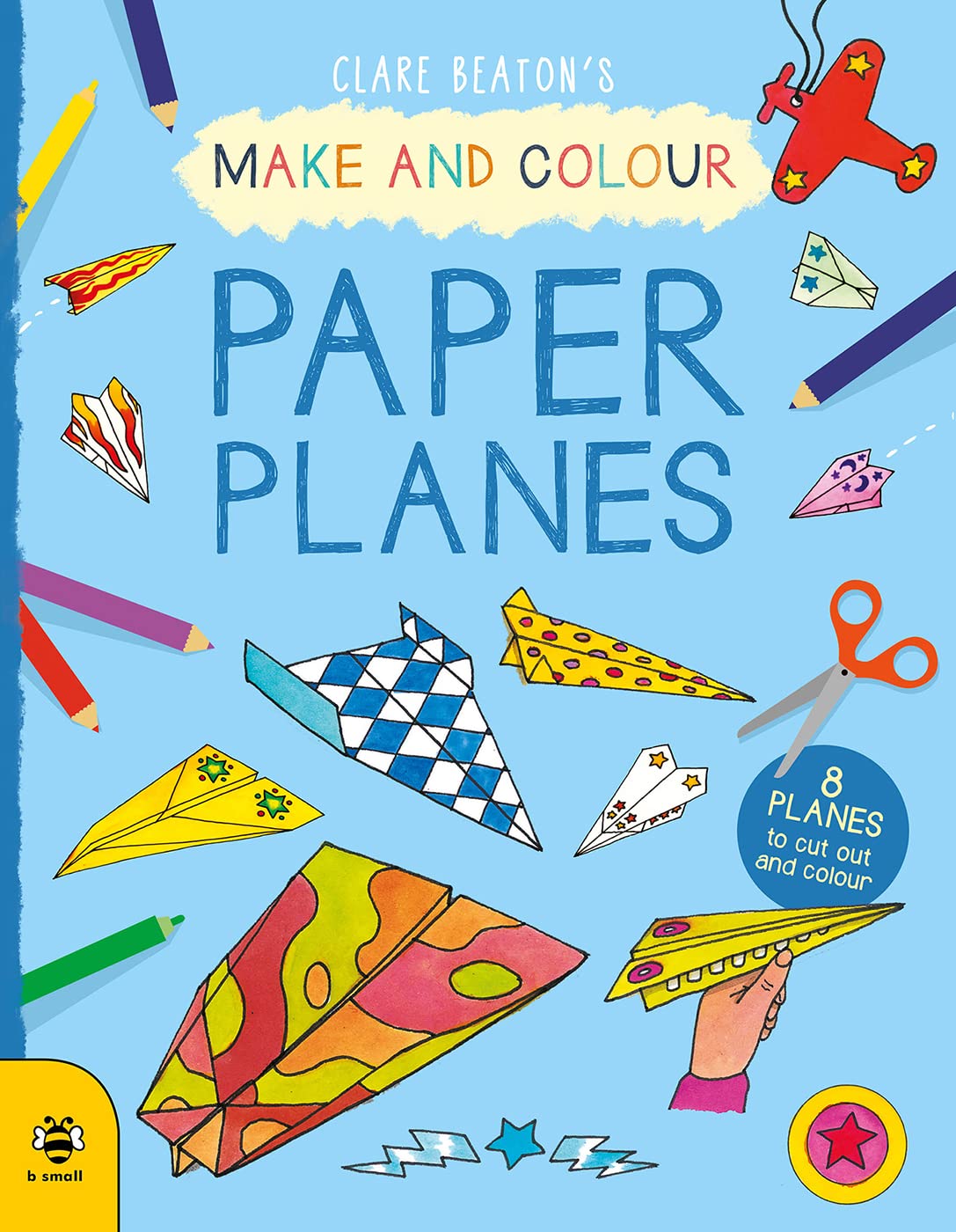 M&C Make & Colour Paper Planes: 8 Planes to Cut out and Colour: