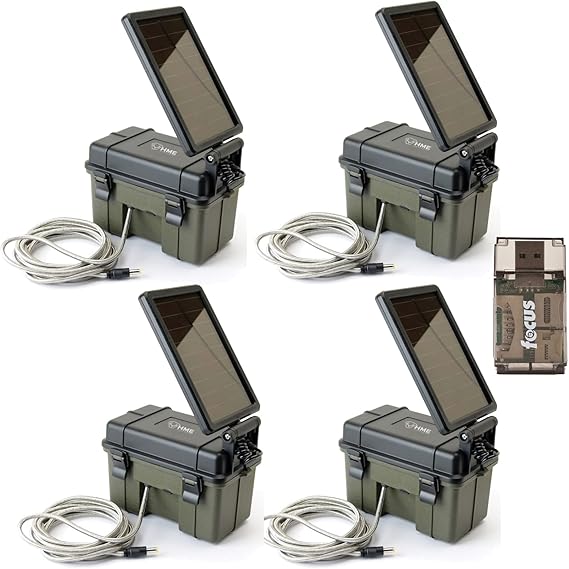 Hunting Made Easy (HME) 12VBBSLR Trail Cam Solar Auxiliary