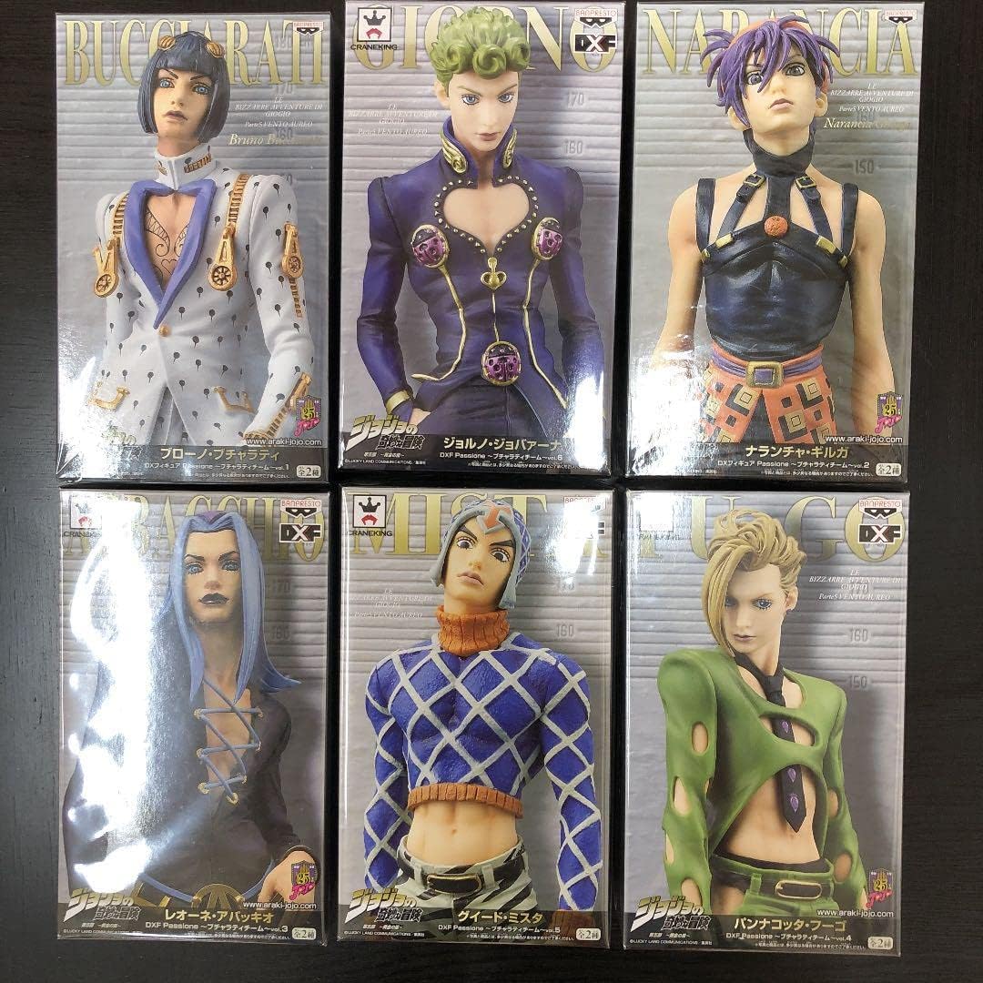 レア?!☆ ジョジョ 第五部 黄金の風 ブチャラティチーム ブラック