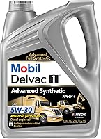 Mobil Delvac 1 5W-30 Full Synthetic Diesel Engine Oil 1 Gallon - Extends Life in Severe Conditions