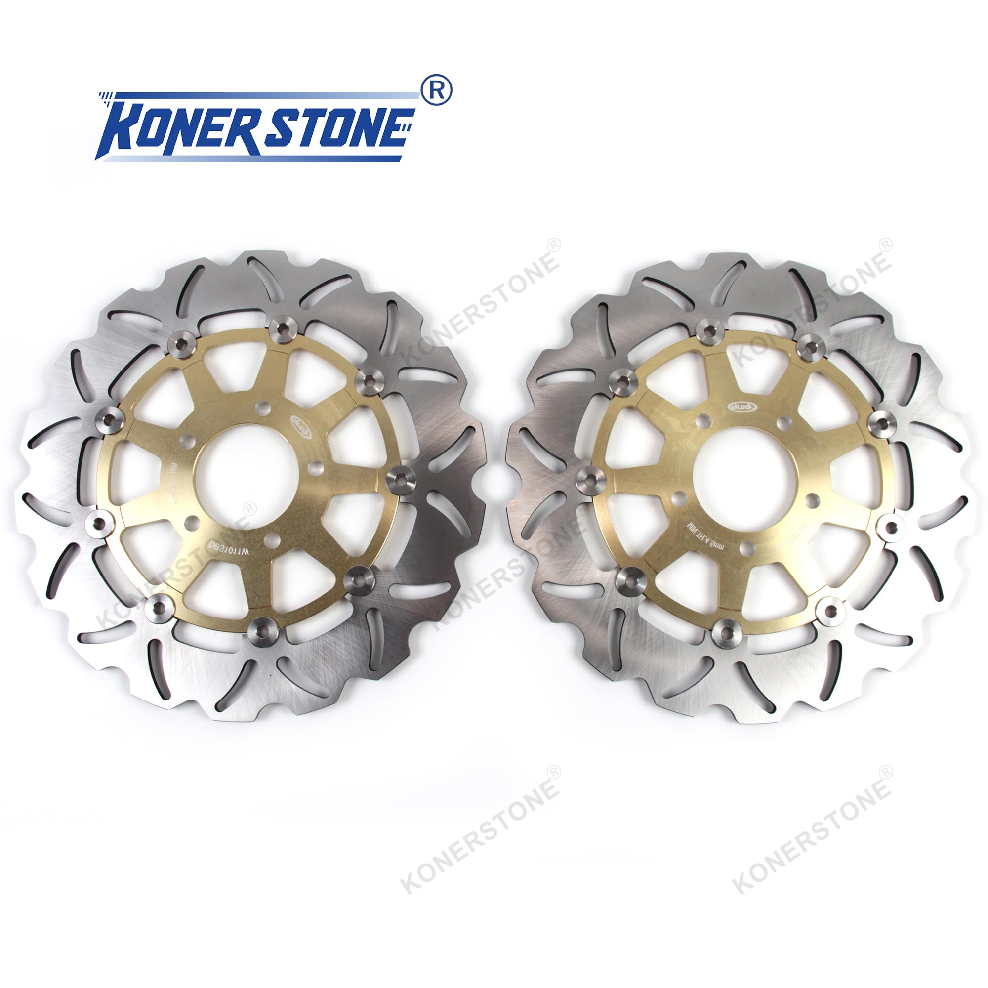 Przednie tarcze hamulcowe do Suzuki VSTROM DL650 2004-2006/DL1000 2002-2010 Akcesoria motocyklowe hamulce tarczowe DL 650 1000 Złoto 2003 2005 2007 2008 2009