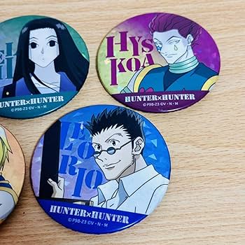 ハンターハンター 缶バッジ 五個セット