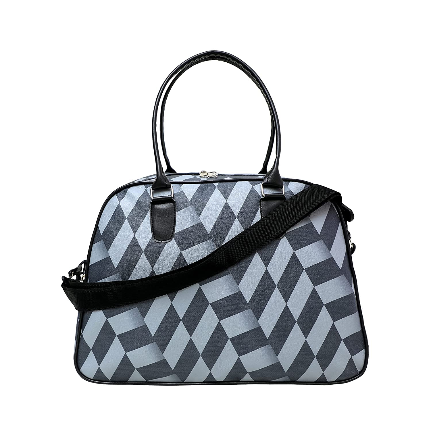 Canvas Duffle Travel Bag for Men and Women, Luggage Travelling Bags for Women, Stylish Duffel Cabin Size Air Bag (Litter Sky Blue)-image-7
