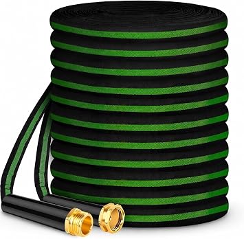 Toolasin Garden Hose 50FT, Lightweight Water Hose with 3/4"