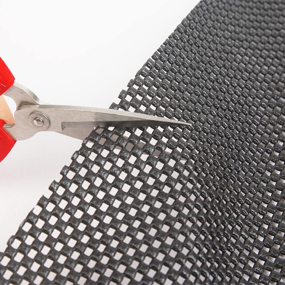 Moyishi Non-Slip Rug Pad Multipurpose Thick for Hardwood Floors Car Trunk Mats Shoe Mats Drawer Pad Black 24x78 — view 3