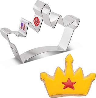 Princess Crown Cookie Cutter 5" Made in USA by Ann Clark