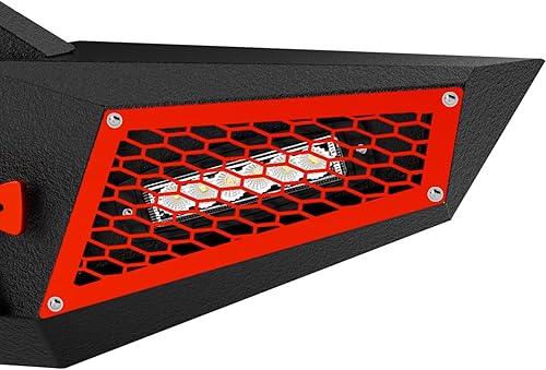 Miniatura 8 de Parachoques delantero y trasero compatible con Jeep Wrangler JL JLU Unlimited Rock Crawler 2018-2024 con placa de cabrestante, armadura pintable,