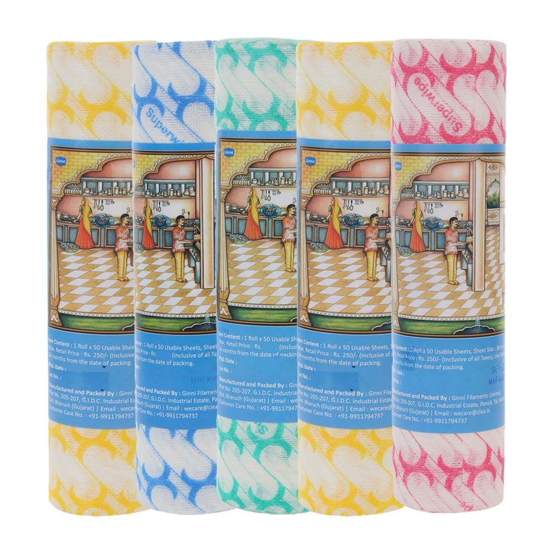 See full amazon price history chart for GINNI Premium Printed Premium Printed Kitchen Swipe Rolls | Kitchen Tissue Roll Reusable & Washable Multi-Purpose Household Sheets - 50 Pulls/Roll (Pack of 5) GINNI Premium Printed Premium Printed Kitchen Swipe Rolls | Kitchen Tissue Roll Reusable & Washable Multi-Purpose Household Sheets - 50 Pulls/Roll (Pack of 5) (B094J57SCB) Amazon Price History, Amazon Price Tracker
